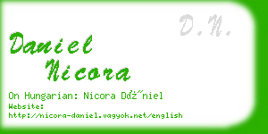 daniel nicora business card